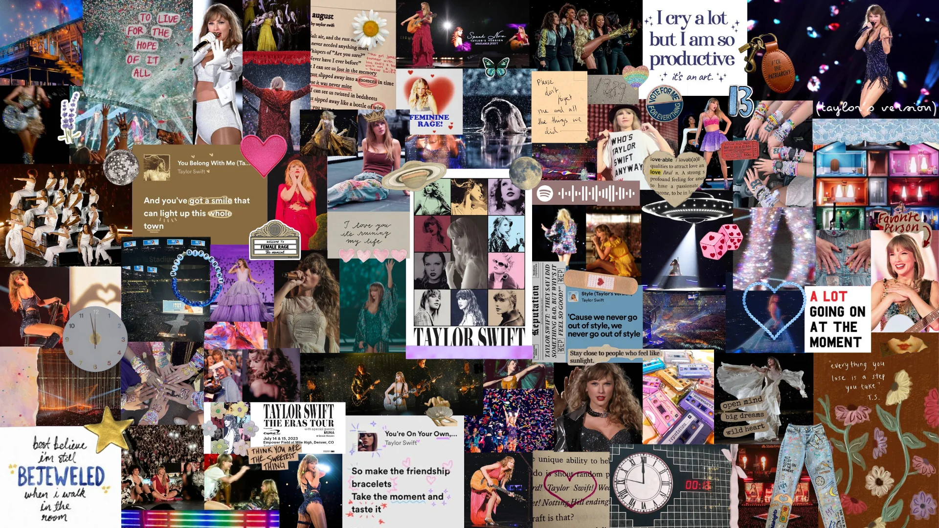 TAYLOR SWIFT FAN GIRL AESTHETIC